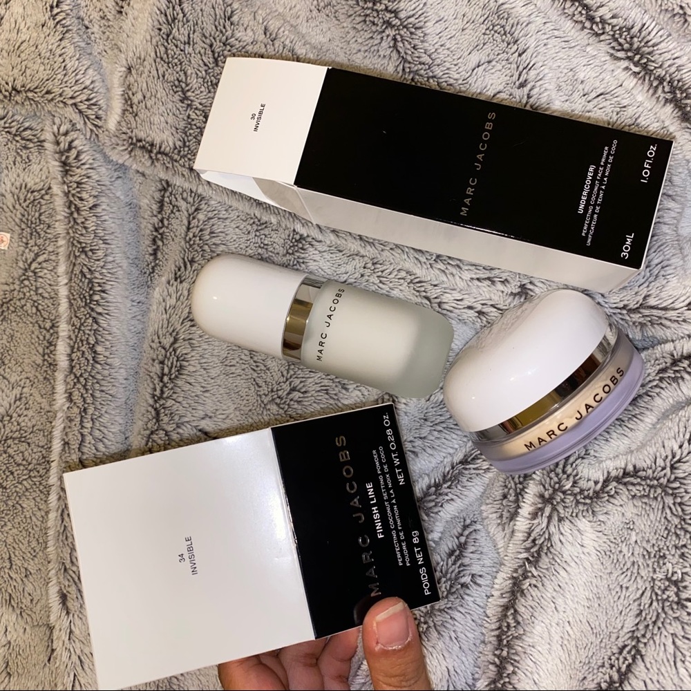 Marc jacobs coconut face primer and setting powder